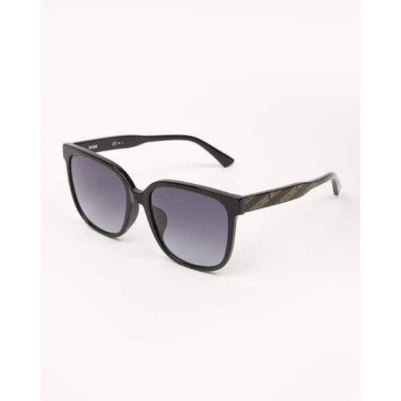 MOSCHINO 205437 UV-Protected black Square Sunglasses - Picture 1 of 8